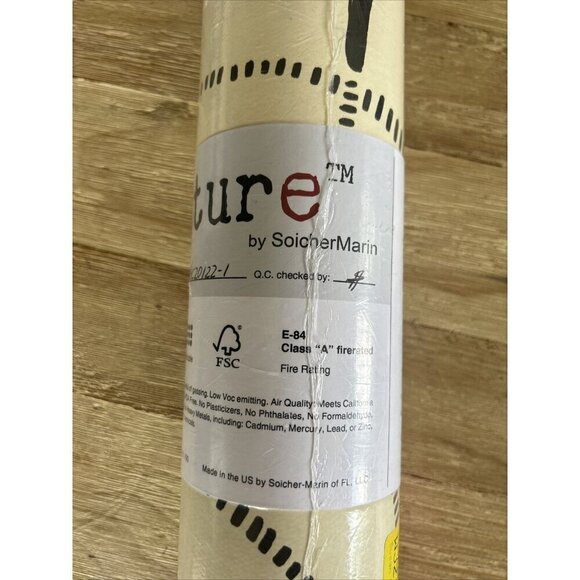 Susan Hable for Soicher Marin Anthropologie "Whips" Wallpaper Roll 33' x 20.5" - Picture 5 of 7